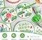 120pcs Garbage Truck Birthday Party Decorations Trash Truck Plates Napkins Green Forks Disposable Tableware Set Waste Management Recycling Rubbish Truck Birthday Party Supplies Serve 24 Guests